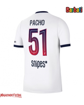 Paris Saint-Germain Willian Pacho #51 Tricou Fotbal Replică 2026-27 Barbati Deplasare Paris Saint-Germain Willian Pacho #51 Tricou Fotbal Replică 2026-27 Barbati Deplasare